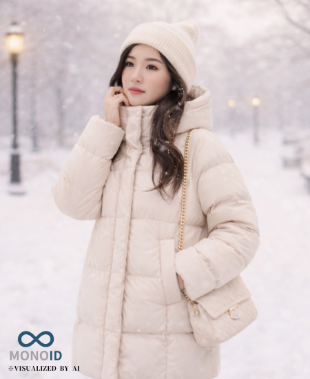 フーデッドダウンコートの企画から納品までの工程とリードタイム（5ステップ）