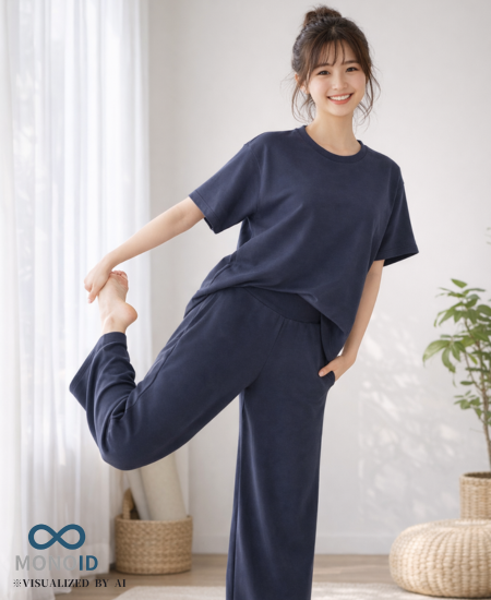 コンフォートクルーネックTシャツの素材感と日常に馴染むシルエットの提案